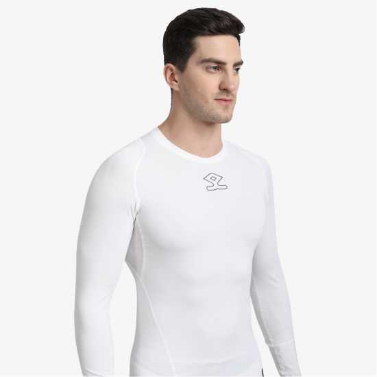 Горнище С Дълъг Ръкав Shrey Intense Baselayer Long Sleeve Top Sn00  Мъжки долни дрехи