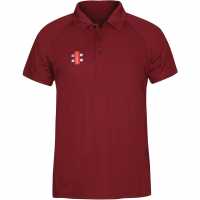 Gray Nicolls Блуза С Яка Men's Matrix Cricket Polo Shirt Кафяво кафяво 