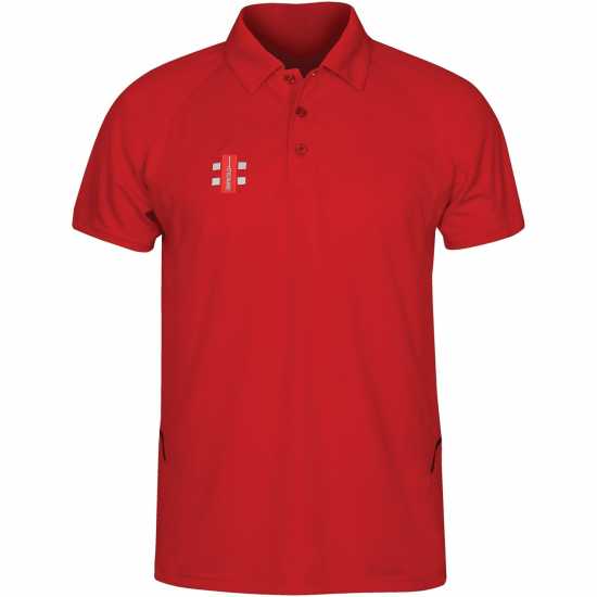 Gray Nicolls Блуза С Яка Men's Matrix Cricket Polo Shirt Червено 