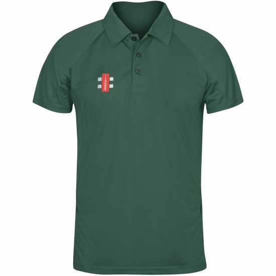 Gray Nicolls Блуза С Яка Men's Matrix Cricket Polo Shirt Зелено 