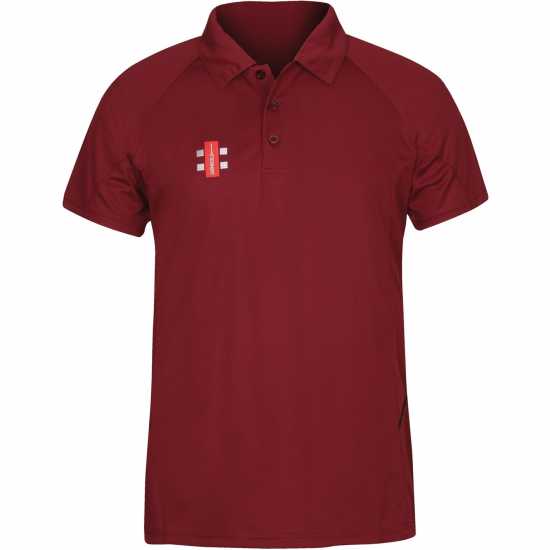Gray Nicolls Блуза С Яка Unisex Kids' Cricket Polo Shirt Кафяво кафяво 