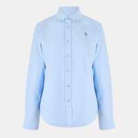 Jack Wills Classic Twil Shrt Ld54 Брунера Синьо 