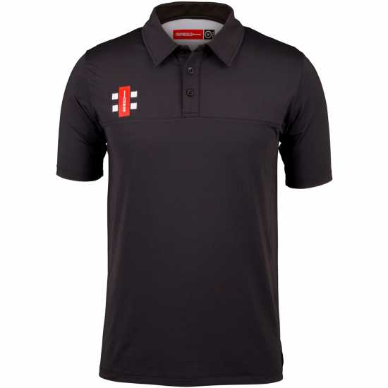 Gray Nicolls Блуза С Яка Men's Cricket Polo Shirt Черно 