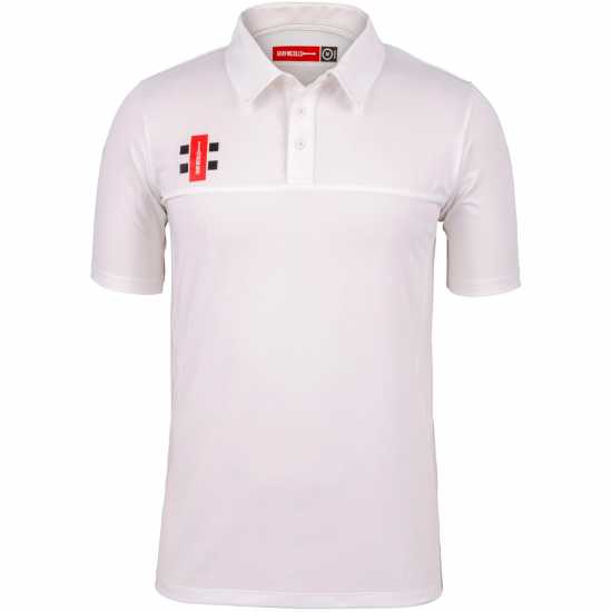 Gray Nicolls Блуза С Яка Unisex Kids' Cricket Polo Shirt Бяло 