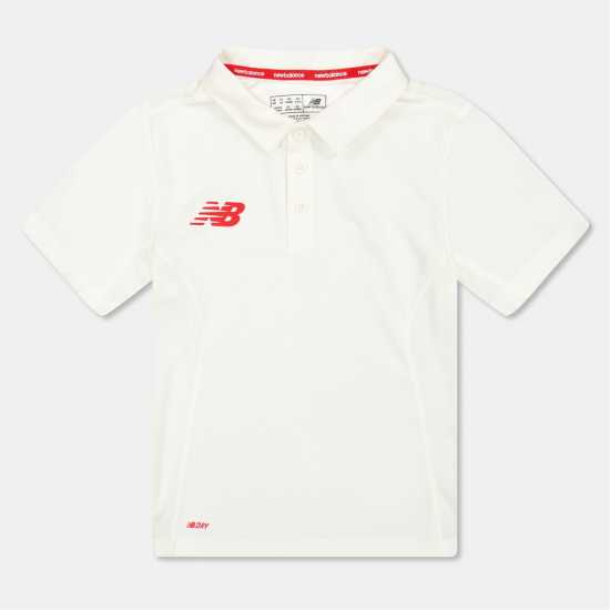 Блуза С Яка New Balance Unisex Kids' Short-Sleeve Cricket Polo Shirt Блуза С Яка New Balance Unisex Kids' Short-Sleeve Cricket Polo Shirt