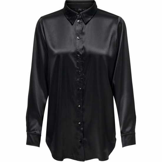 Only Victoria Satins Ld99 Black Дамски ризи и тениски