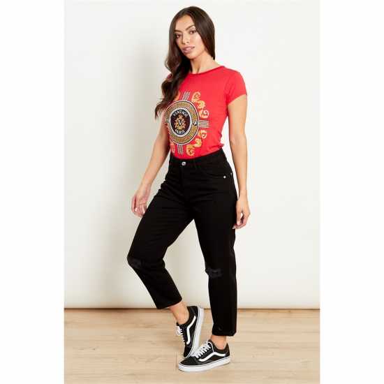 Wednesday Girls Mom Jeans  