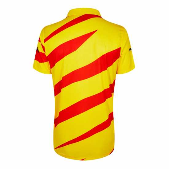 New Balance Мъжка Блуза С Яка Welsh Fire Polo Shirt Mens Bright Yellow Мъжки ризи