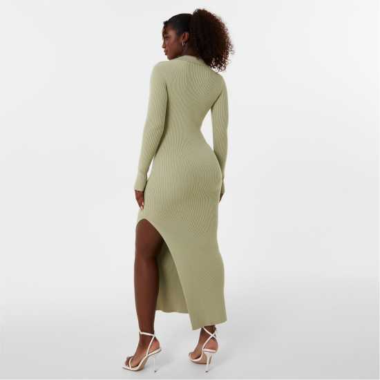 Дамски пуловери и жилетки Средна Рокля Jack Wills Polo Midi Dress Лорел зелено Средна Рокля Jack Wills Polo Midi Dress Лорел зелено Дамски пуловери и жилетки