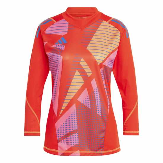 Adidas 24 Pro Long Sleeve Goalkeeper Shirt Womens Червено Футболни отбори и стоки
