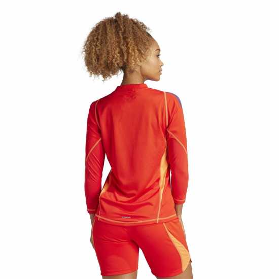 Adidas 24 Pro Long Sleeve Goalkeeper Shirt Womens Червено Футболни отбори и стоки