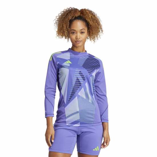 Adidas 24 Pro Long Sleeve Goalkeeper Shirt Womens Лилаво Футболни отбори и стоки
