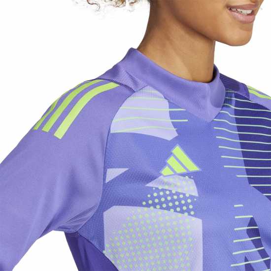 Adidas 24 Pro Long Sleeve Goalkeeper Shirt Womens Лилаво Футболни отбори и стоки