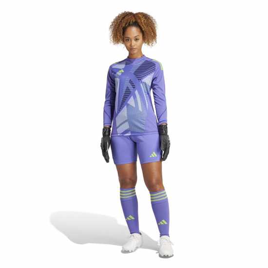Adidas 24 Pro Long Sleeve Goalkeeper Shirt Womens Лилаво Футболни отбори и стоки