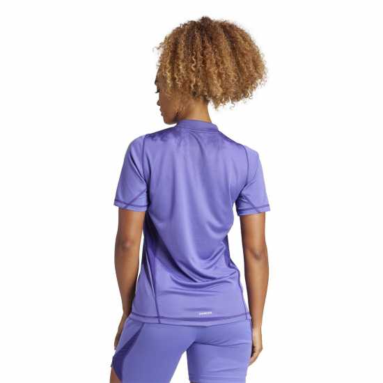 Adidas T24 P Gk Jsy W T-Shirt Womens Лилаво Футболни отбори и стоки