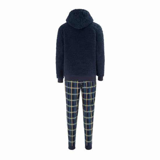Linea Sherpa Hoody Pyjama Set Men  
