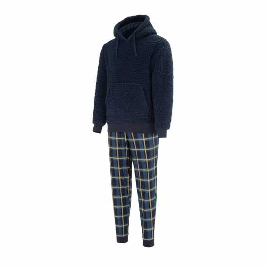 Linea Sherpa Hoody Pyjama Set Men  