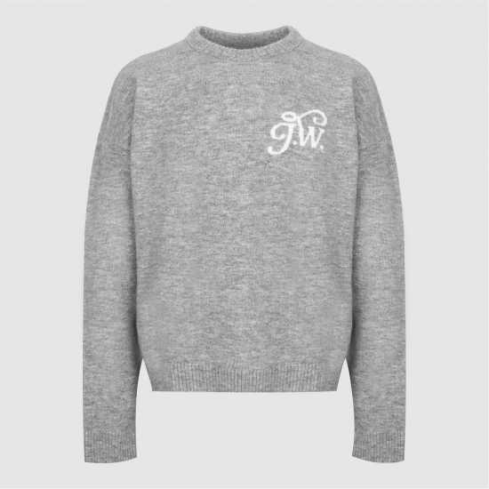 Jack Wills Initial Jumper Sn54 Сив марл 