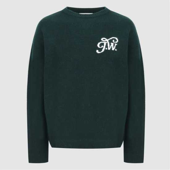 Jack Wills Initial Jumper Sn54 Тъмна смърч 