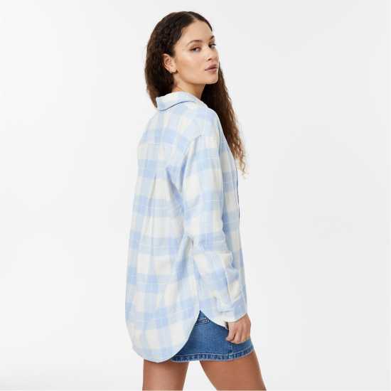 Фланелена Риза Check Flannel Shirt  - Дамски ризи и тениски