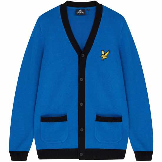 Lyle And Scott Плетена Жилетка And Scott Block Cardigan Mens  