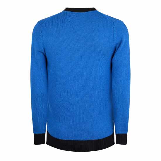 Lyle And Scott Плетена Жилетка And Scott Block Cardigan Mens  