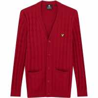 Lyle And Scott Плетена Жилетка Long-Sleeve Knitted Cardigan  