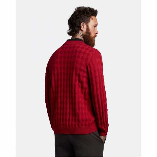 Lyle And Scott Плетена Жилетка Long-Sleeve Knitted Cardigan  