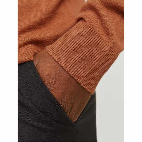 Мъжки пуловери и жилетки Jack And Jones Knit Roll Nk Sn99 Моха Бисква Jack And Jones Knit Roll Nk Sn99 Моха Бисква Мъжки пуловери и жилетки