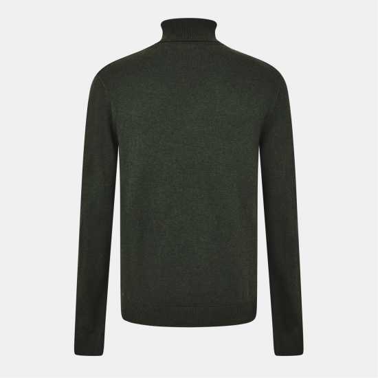 Jack And Jones Knit Roll Nk  Sn99 Зелено Комбу Мъжки пуловери и жилетки