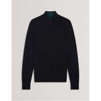 Ted Baker Блуза С Обло Деколте Men's Merino Half Zip Crew Neck Jumper Ted Baker Блуза С Обло Деколте Men's Merino Half Zip Crew Neck Jumper