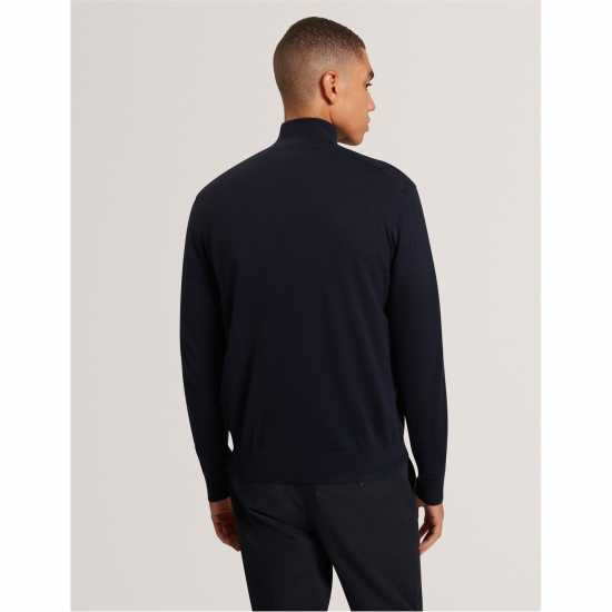 Ted Baker Блуза С Обло Деколте Men's Merino Half Zip Crew Neck Jumper  
