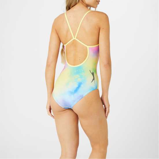 Slazenger Thinstrap Swimsuit Womens Multi Дамски бански