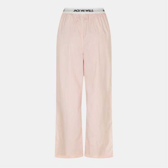 Womens Woven Long Sleeve Pyjama Set  