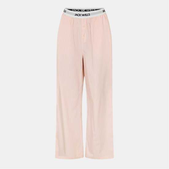 Womens Woven Long Sleeve Pyjama Set  