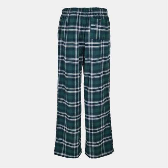 Jack Wills Flannel Check Trs Sn54 Тъмна смърч 