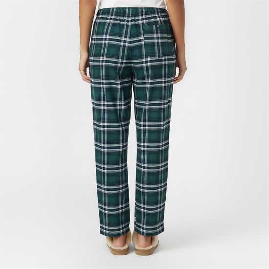 Jack Wills Men's Jw Flannel Check Pyjama Trousers Тъмна смърч 