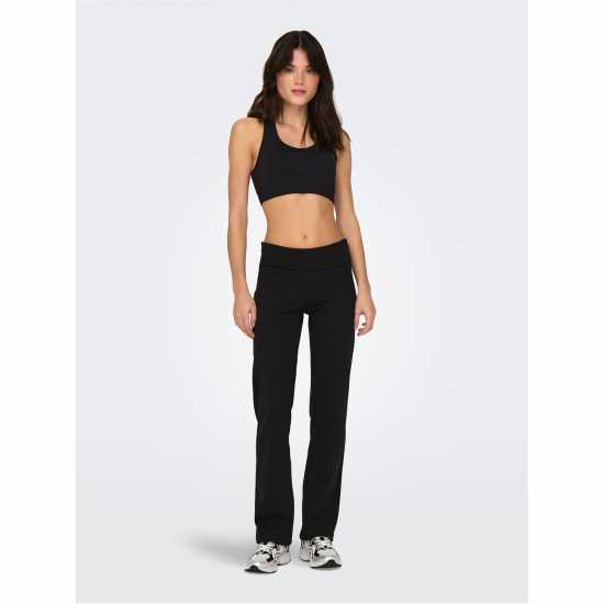 Mid Waist Flared Jazz Pants  