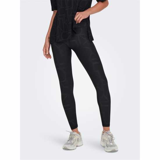 Only Play Logo High Waist Training Leggings  Дамско трико и клинове