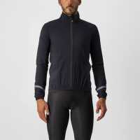 Castelli Emergency 2 Rain Jacket Light Black Мъжки грейки