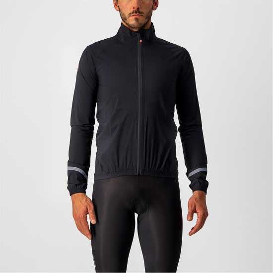 Castelli Emergency 2 Rain Jacket Светло черно 