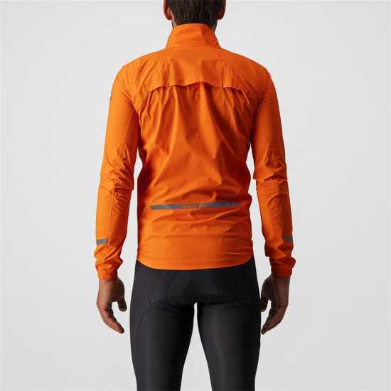Castelli Emergency 2 Rain Jacket Brill Orange Мъжки грейки
