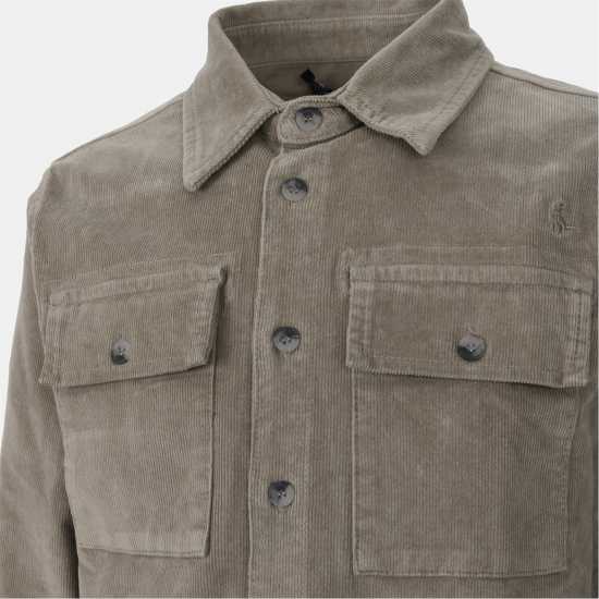 Jack Wills Cord Shirt Sn54 Silver Sage Jack Wills Cord Shirt Sn54 Silver Sage