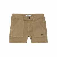 Къси Панталони Name It Twi Chino Shorts Кафяво Къси Панталони Name It Twi Chino Shorts Кафяво