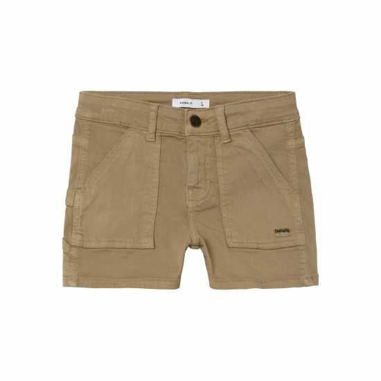 Къси Панталони Name It Twi Chino Shorts Кафяво 