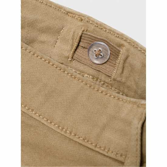 Къси Панталони Name It Twi Chino Shorts Кафяво 