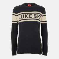 Luke Ruka Ski Knit Sn99 Black Мъжки пуловери и жилетки