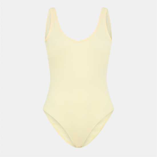 Brave Soul V-Neck Vest Bodysuit Лимонада 