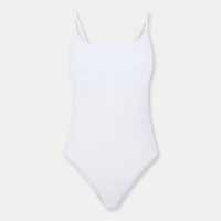 Brave Soul Vest Bodysuit Бяло Brave Soul Vest Bodysuit Бяло