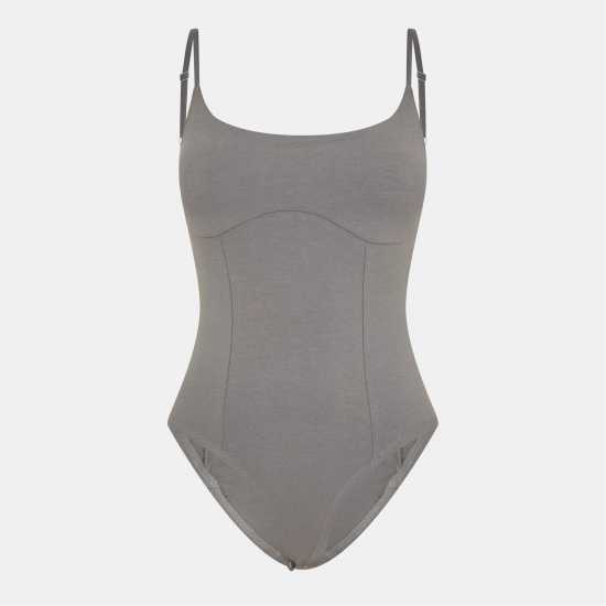 Brave Soul Vest Bodysuit Сланина 